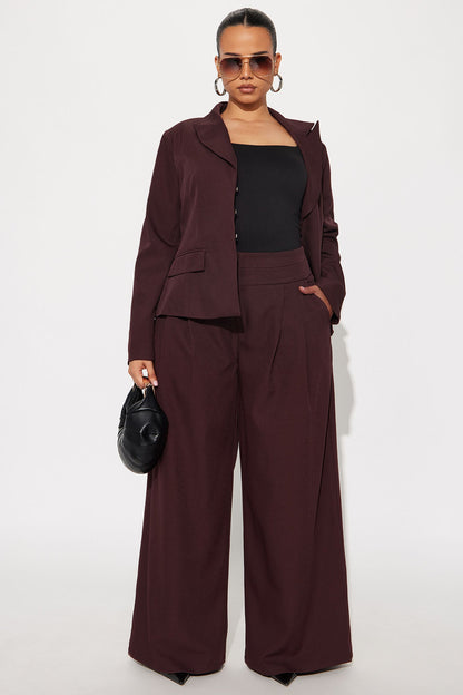 Power Pose Trouser Pant 32″ - Wine