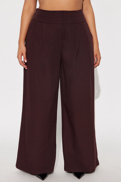 Power Pose Trouser Pant 32″ - Wine