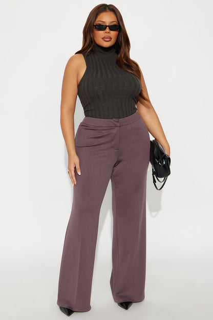 Close The Deal Trouser Pant 32″ - Plum