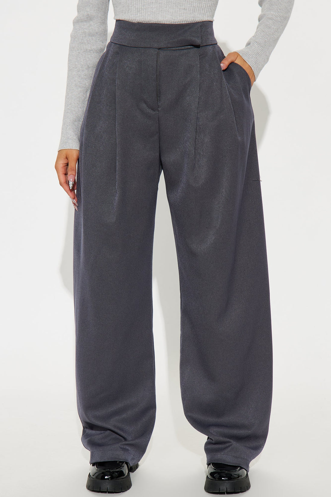 Ines Barrell Pant - Charcoal