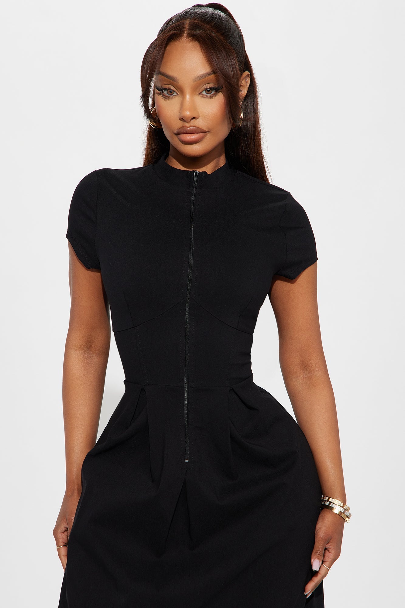 Too Busy To Care Maxi Dress - Black