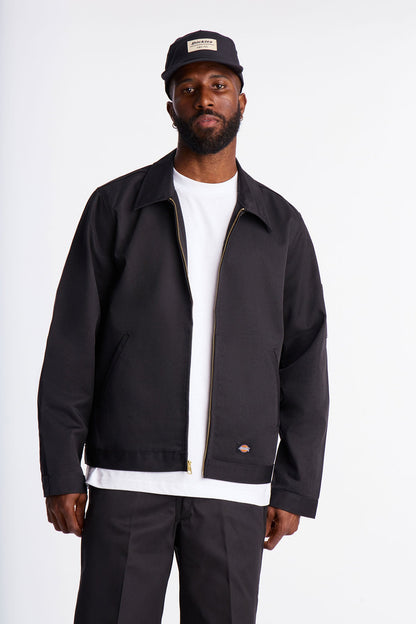 Dickies Unlined Eisenhower Jacket - Black
