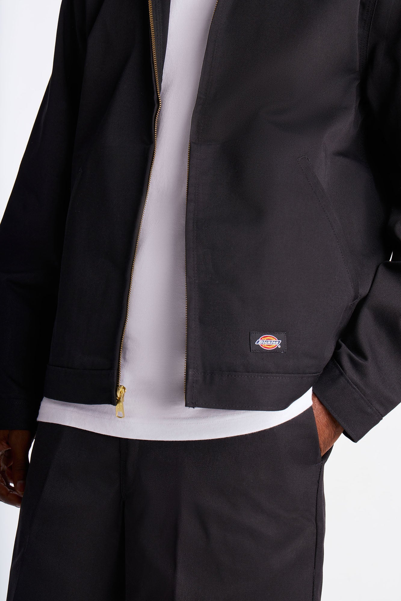 Dickies Unlined Eisenhower Jacket - Black