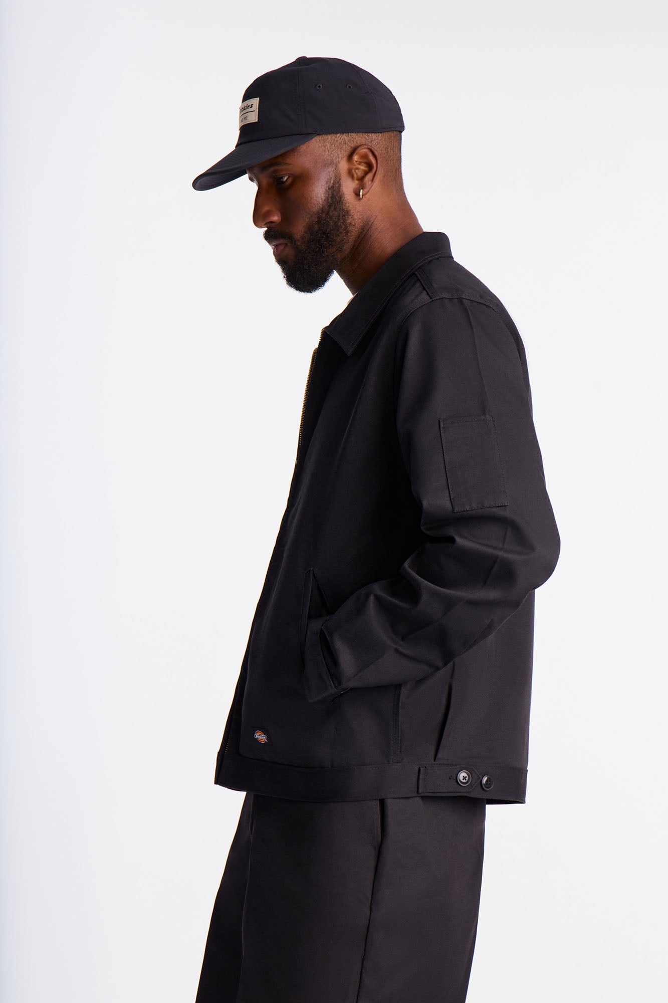 Dickies Unlined Eisenhower Jacket - Black