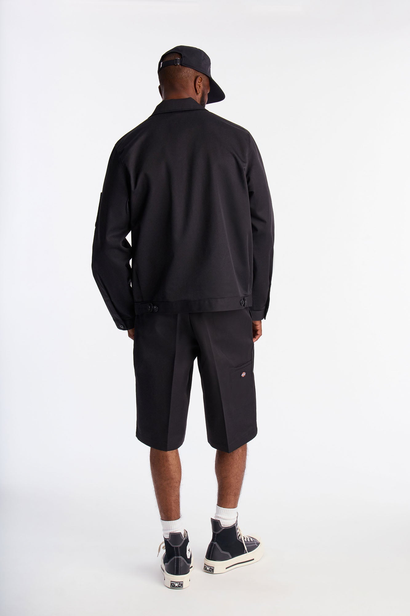 Dickies Unlined Eisenhower Jacket - Black