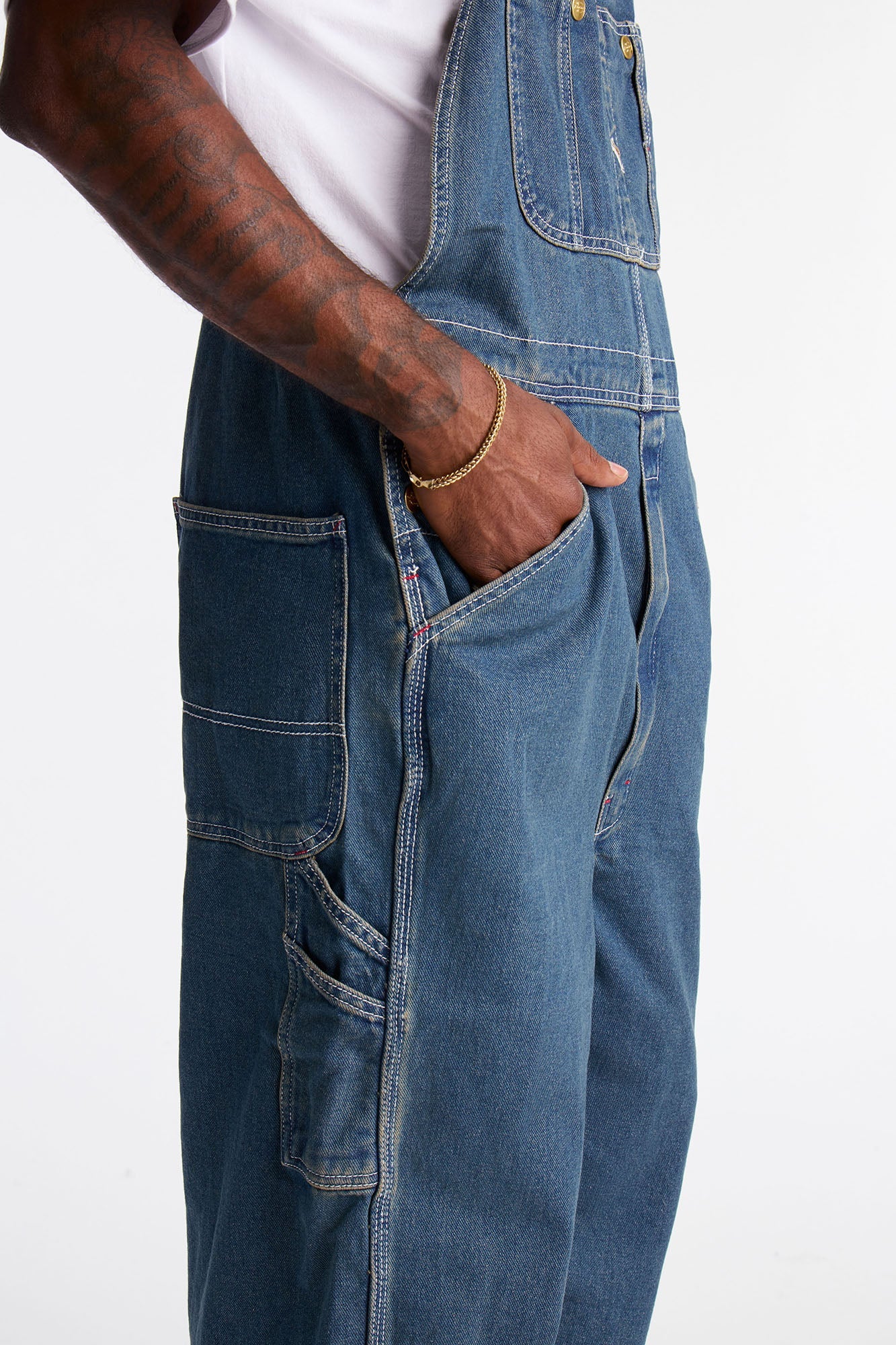 Dickies Denim Overall - Medium Wash