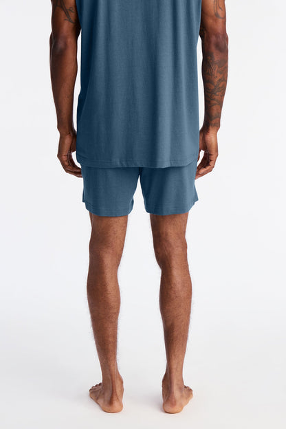 Essential Modal Lounge Shorts - Slate Blue