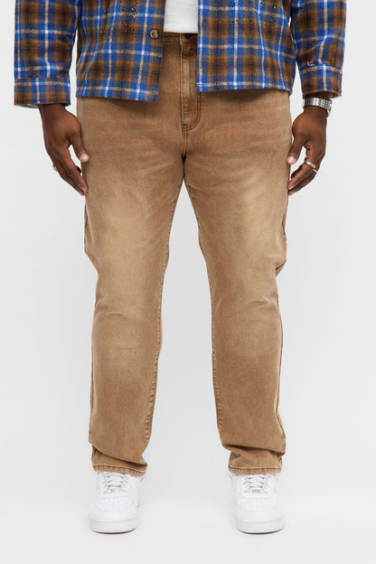 Mercer Slim Stretch Jean - Brown
