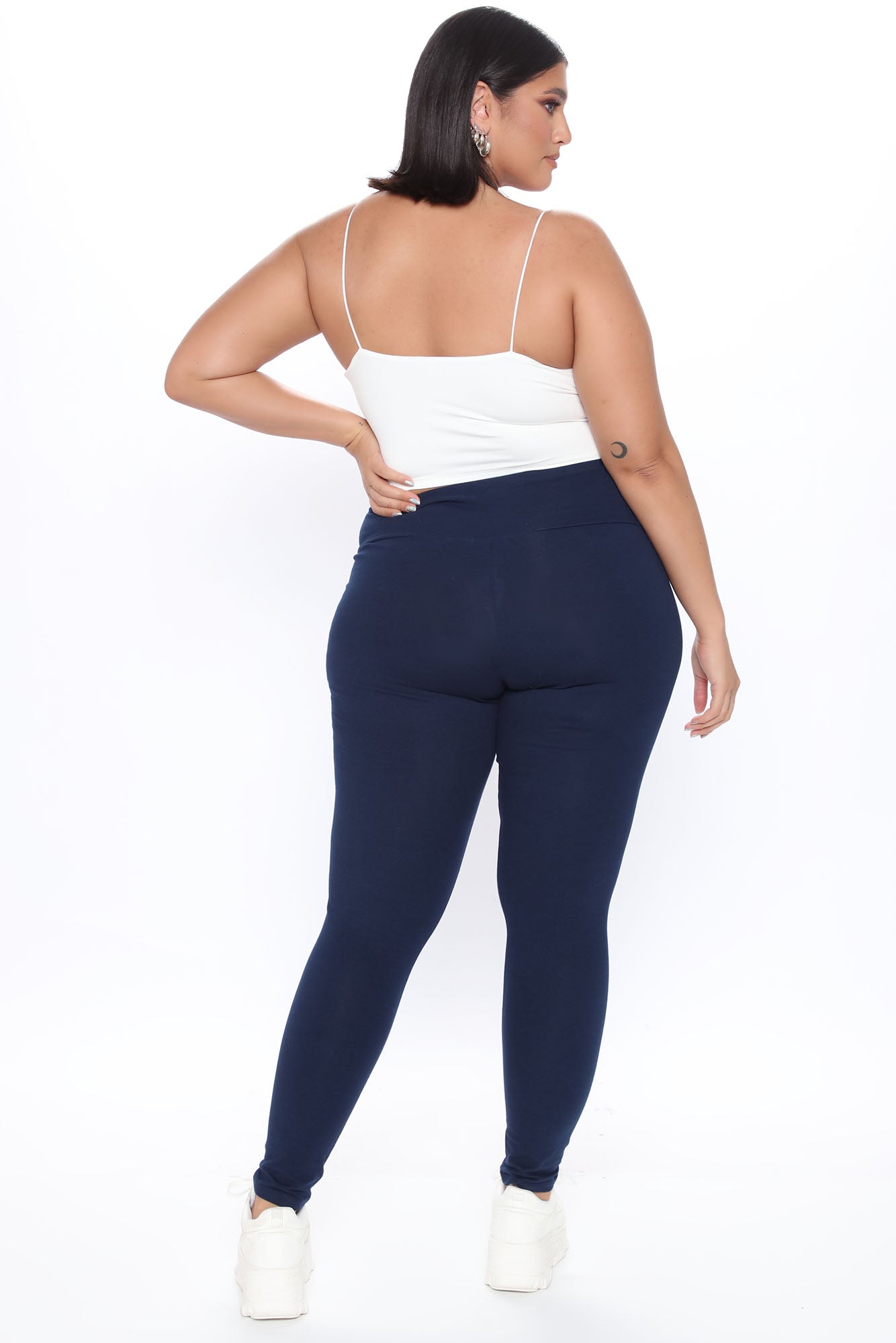 Running Around High Rise Legging - Navy