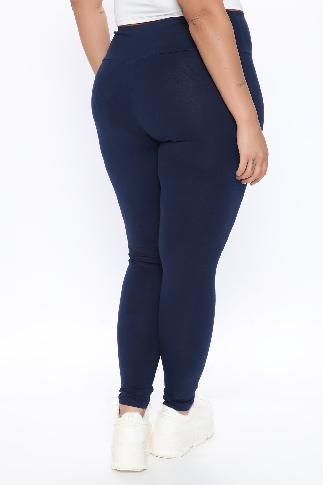 Running Around High Rise Legging - Navy
