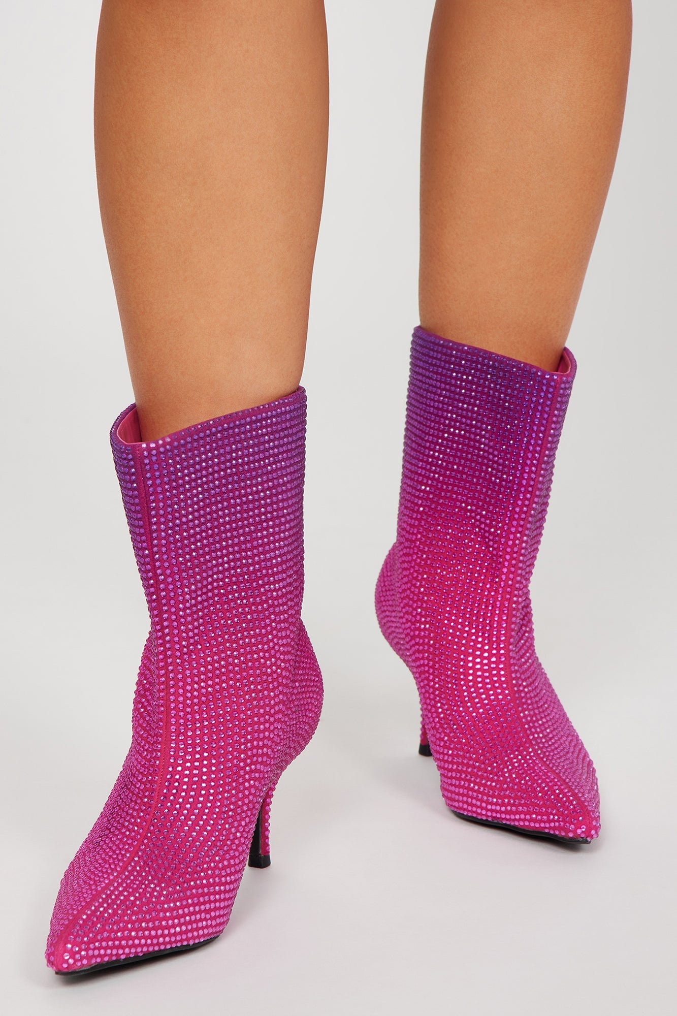 Seize The Moment Booties - Purple/combo