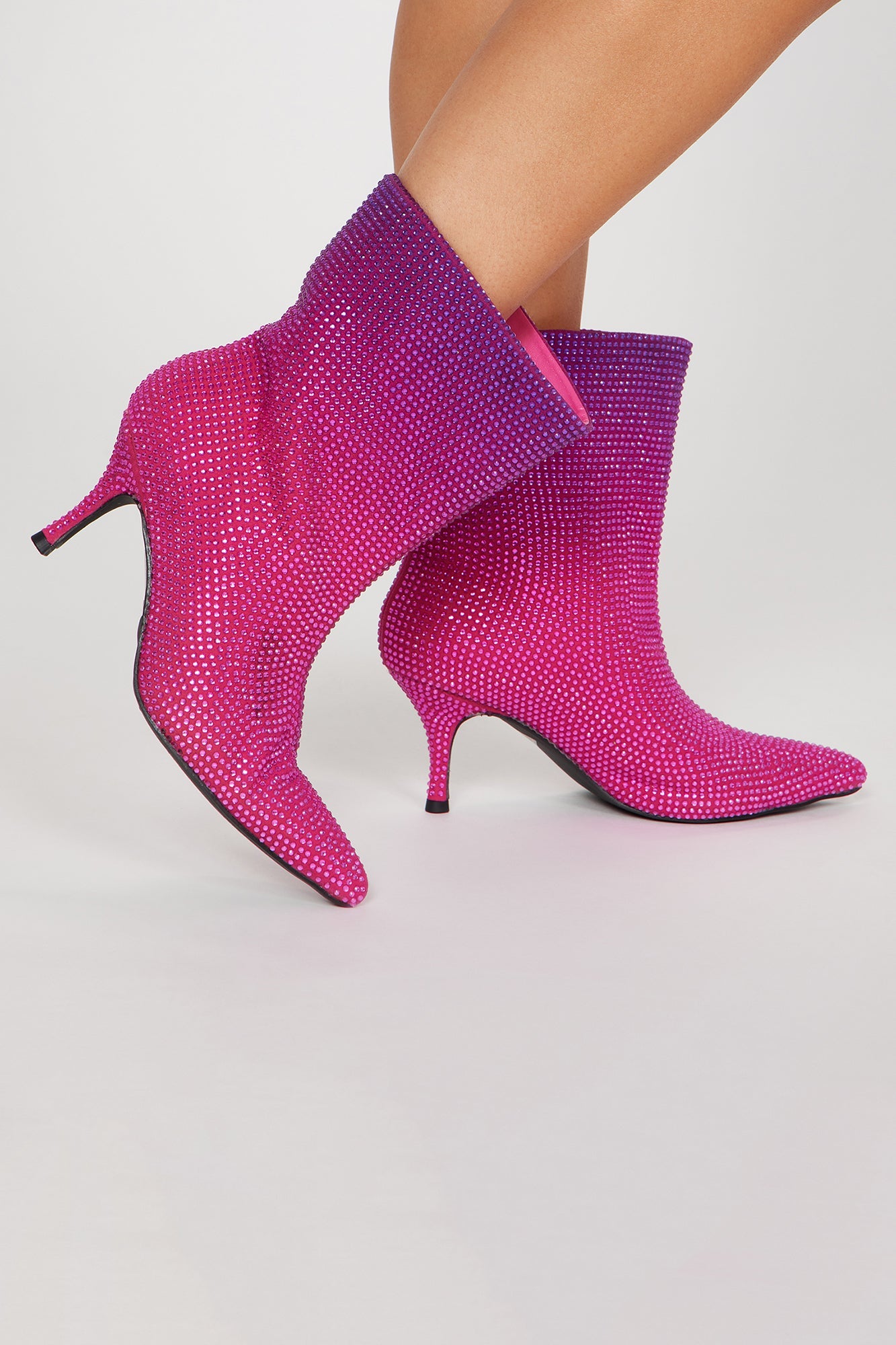 Seize The Moment Booties - Purple/combo