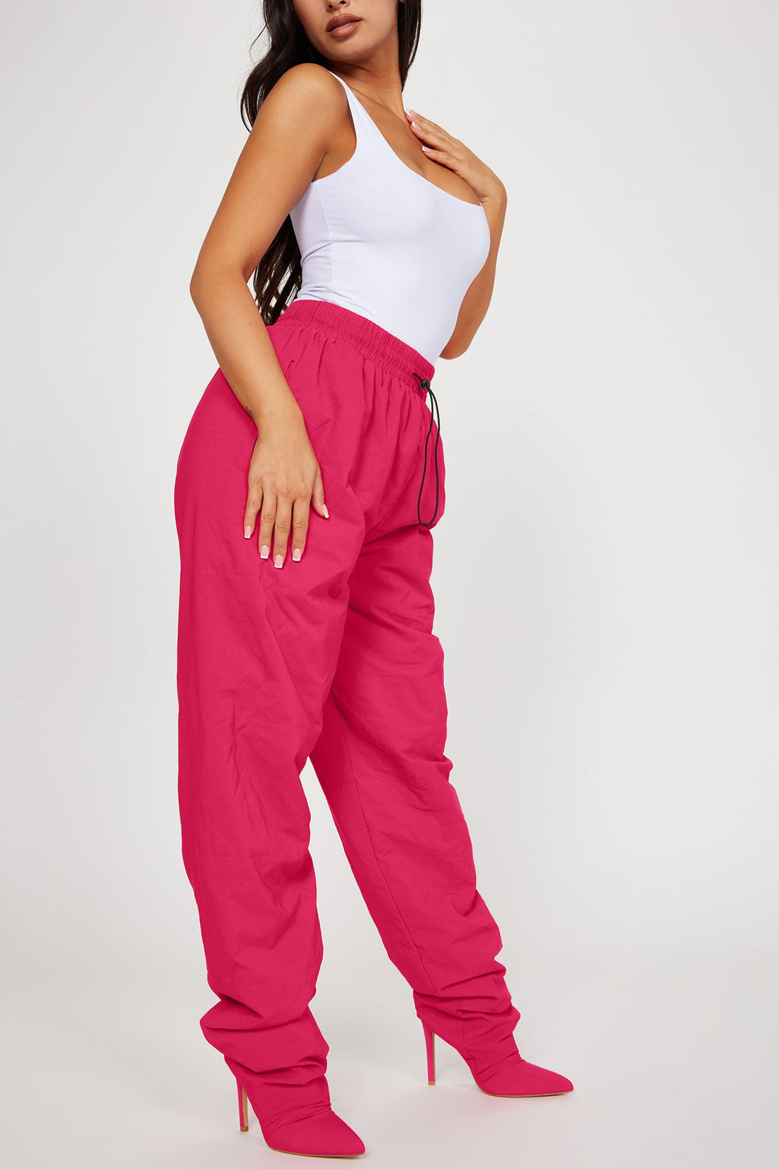 Come On Over Pant Boots - Pink