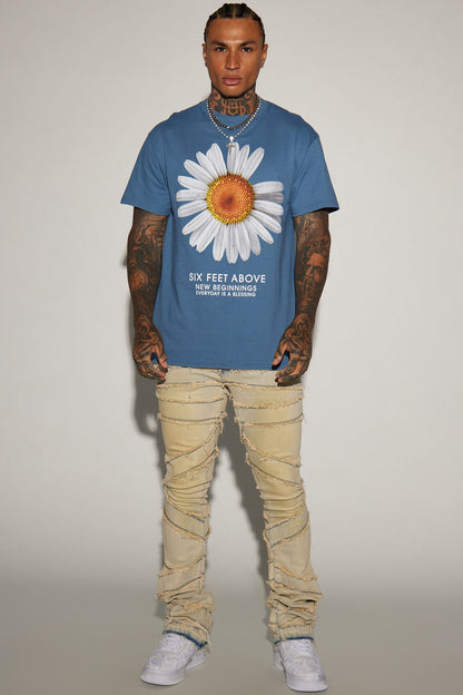 Everday Is A Blessing Short Sleeve Tee - Navy