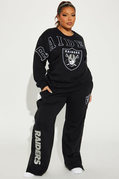 Raiders Crew Neck Sweatshirt - Black