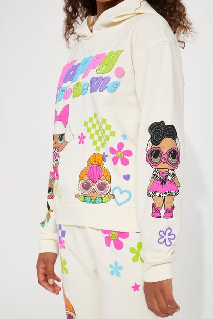 Mini LOL Surprise Happy Thoughts Fleece Jogger Set - Ivory