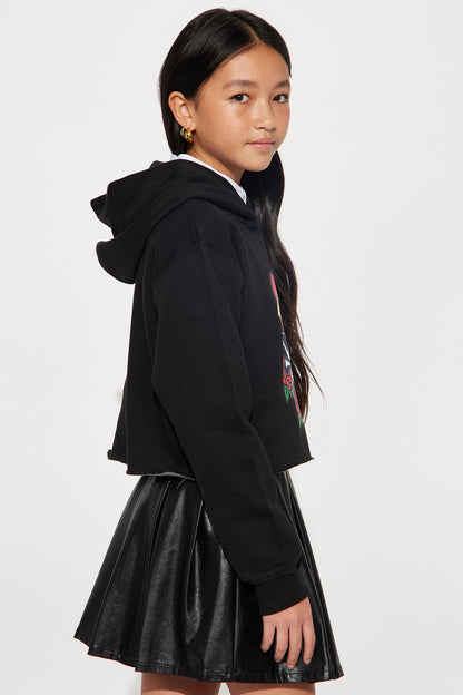 Mini Forever Pullover Hoodie - Black
