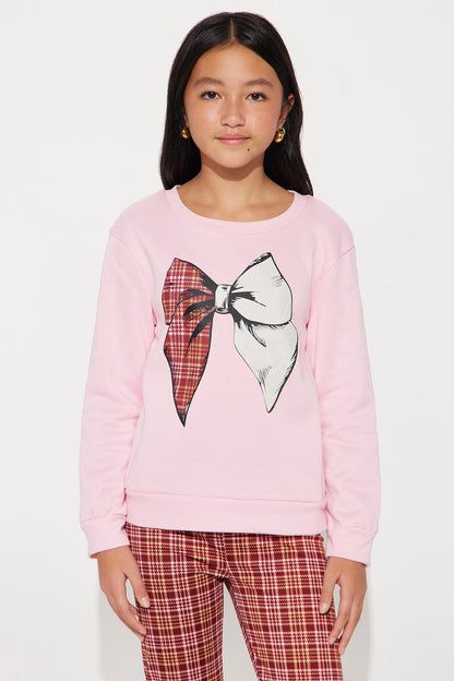 Mini Bows For Days Legging Set - Pink/combo