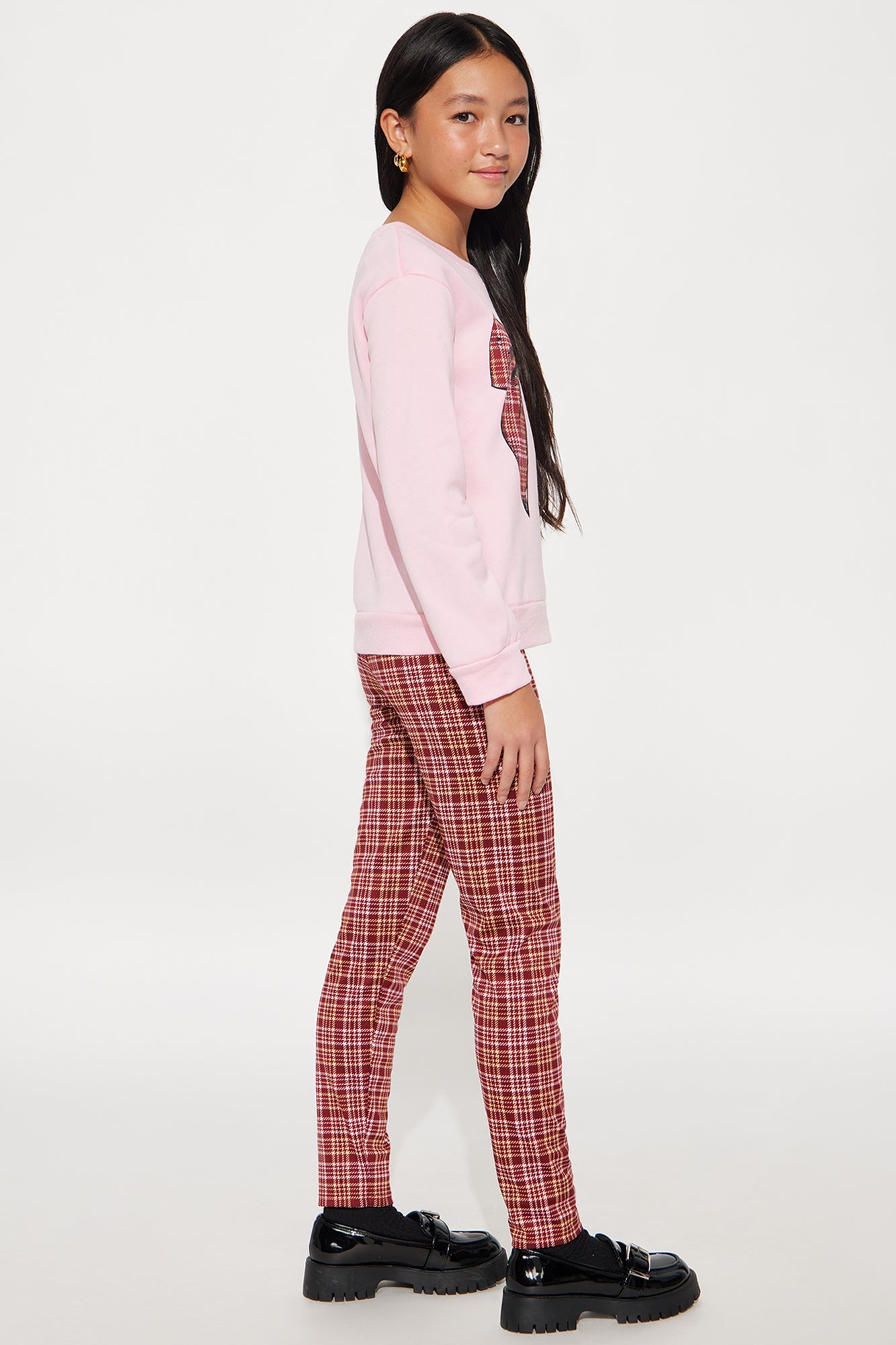 Mini Bows For Days Legging Set - Pink/combo