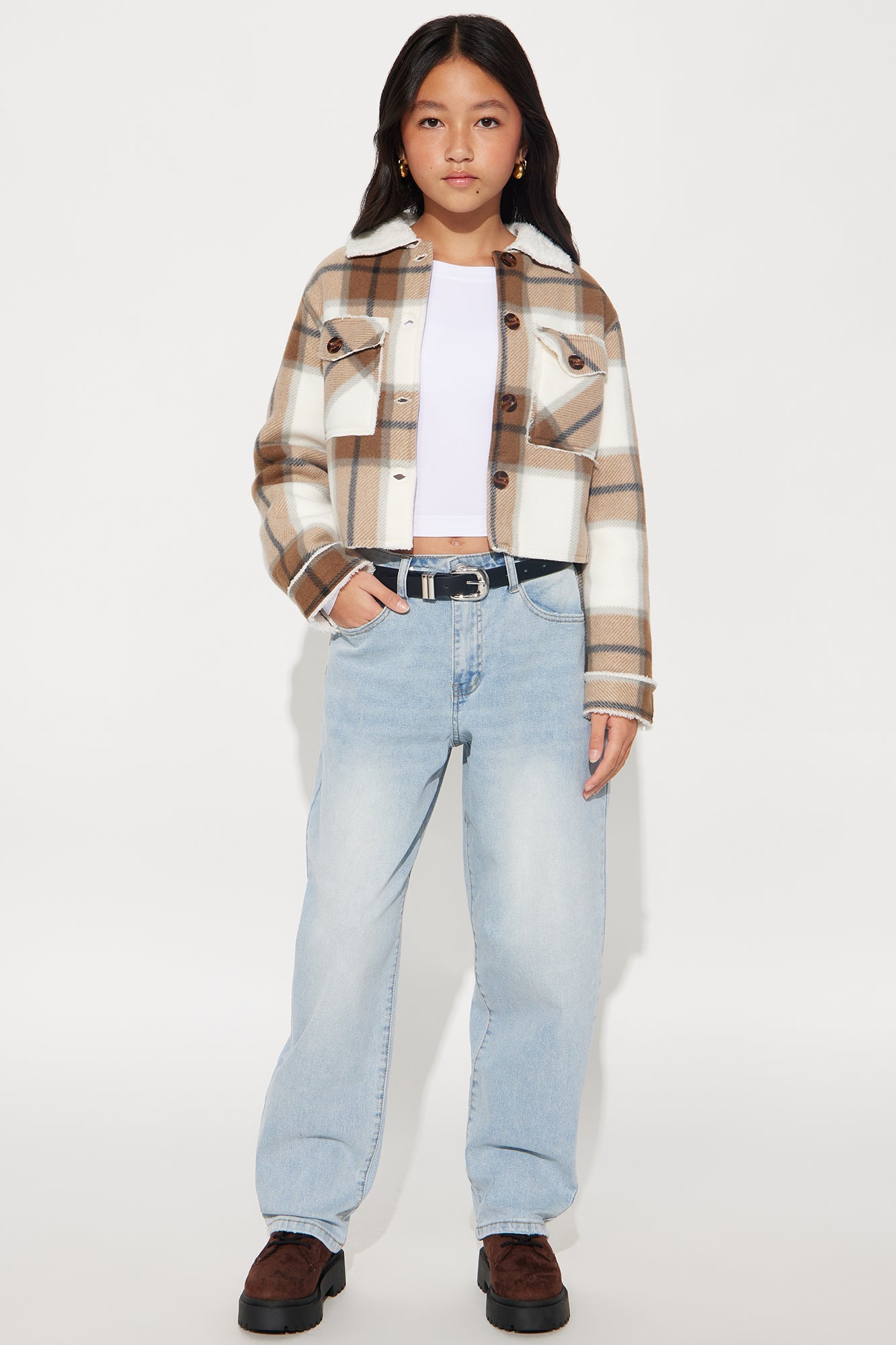 Mini Millie Barrel Jeans - Light Wash