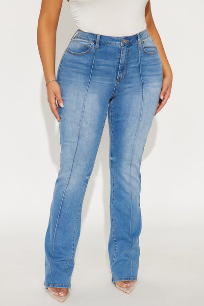 Baseline Low Rise Slim Bootcut Jean - Medium Wash