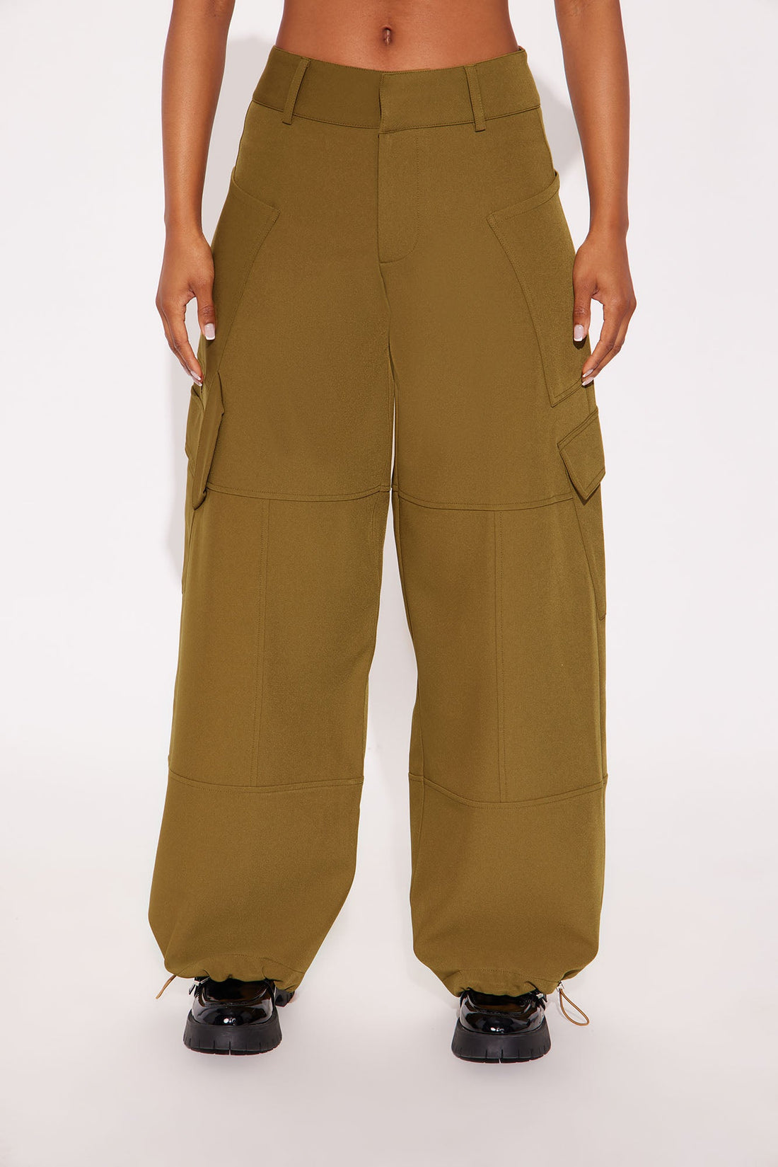 Vera Twill Cargo Jogger Pant 32″ - Olive