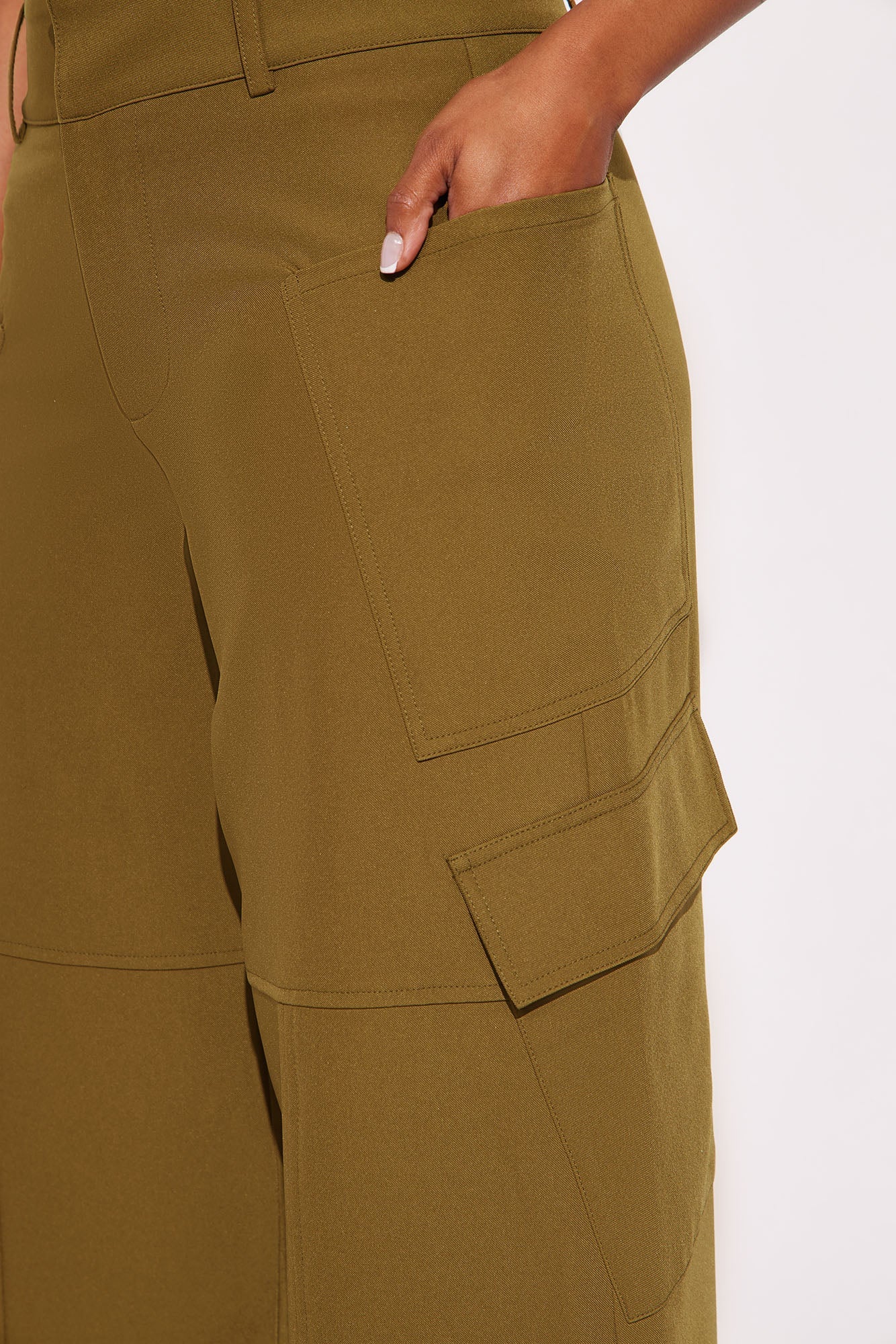 Vera Twill Cargo Jogger Pant 32″ - Olive