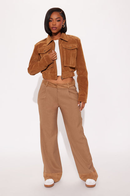 Just Business Twill Trouser Pant 32″ - Mocha