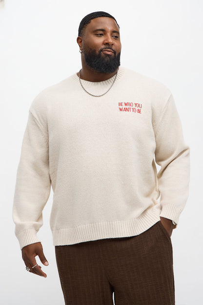 Untold Truth Sweater - Cream