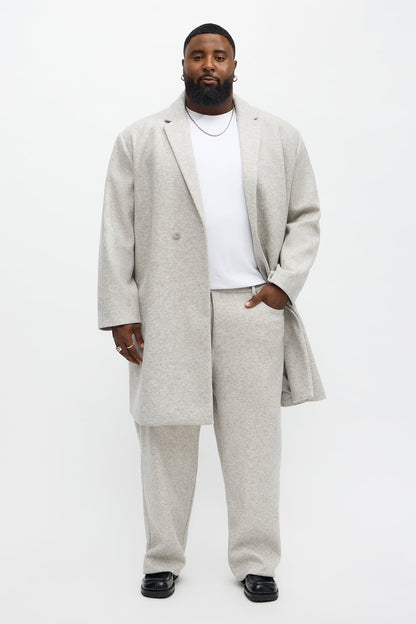 Straight Studio Pant - Grey