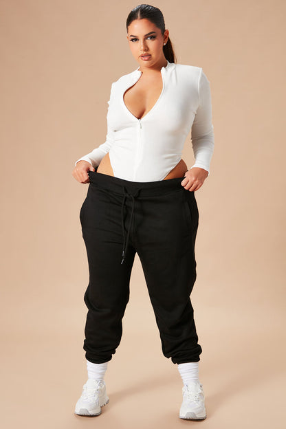 Grind Time Beyond Long Sleeve Bodysuit - White