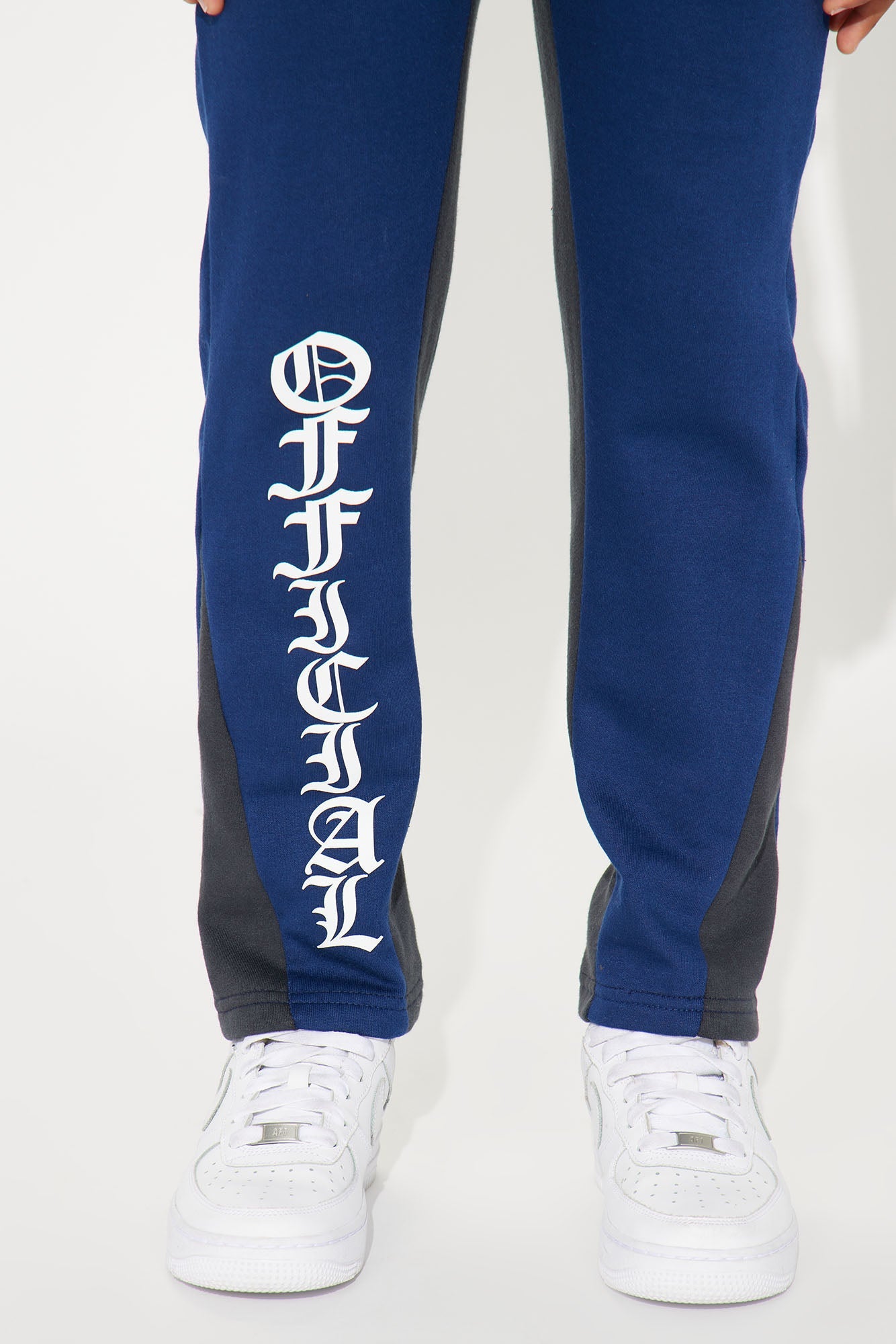 Mini Official Cut &amp; Sew Fleece Pant - Navy