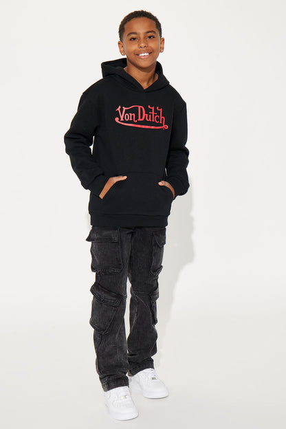 Mini Von Dutch Street Hoodie - Black