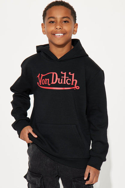 Mini Von Dutch Street Hoodie - Black