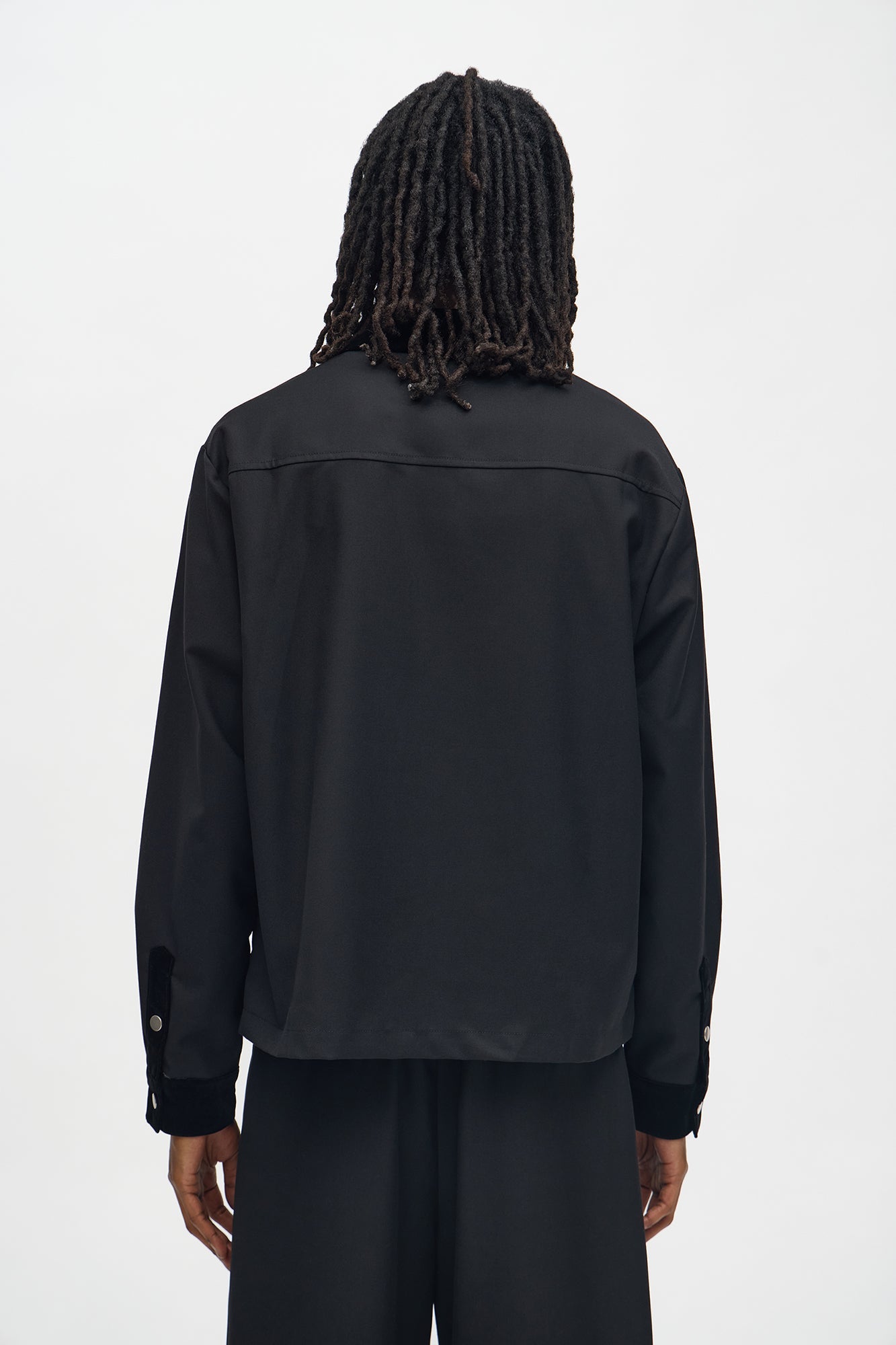 Serrano Midnight Zip-Up - Black