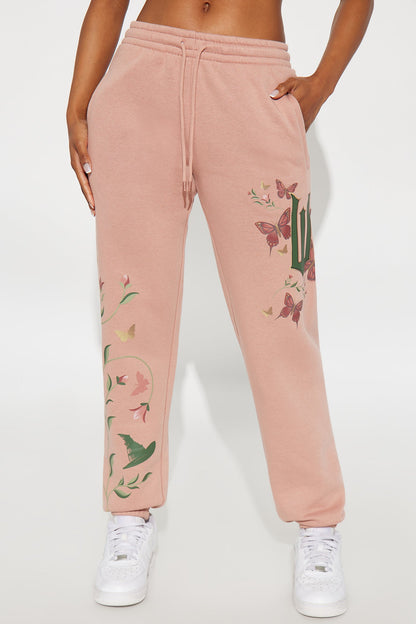 Wicked Glinda &amp; Elphaba Fleece Pants - Pink