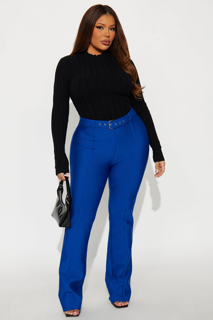 Alena Straight Bandage Pant 33 - Royal