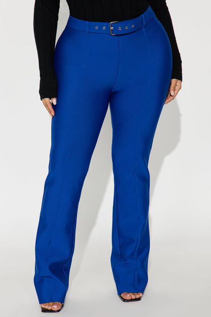 Alena Straight Bandage Pant 33 - Royal