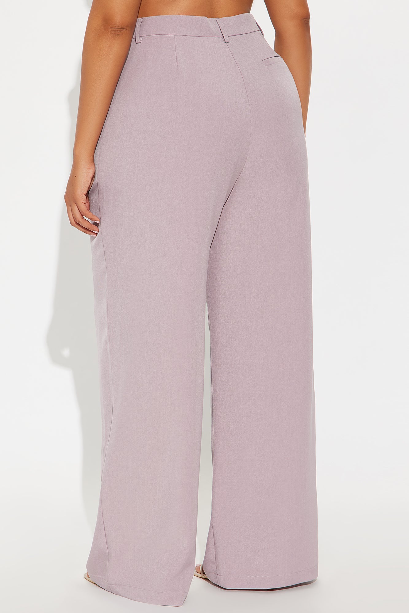 Etta Wide Leg Pant 33″ - Orchid