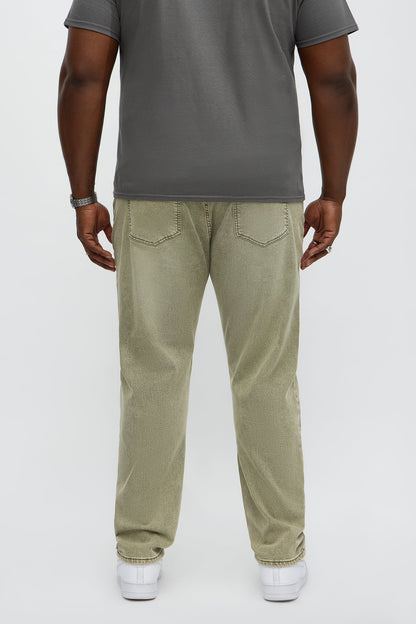 Mercer Slim Stretch Jean - Olive