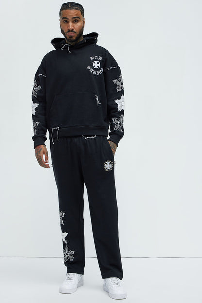 Stars Align Jogger - Black