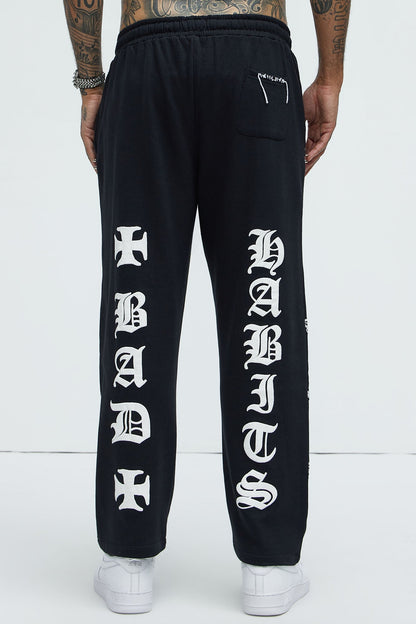 Stars Align Jogger - Black