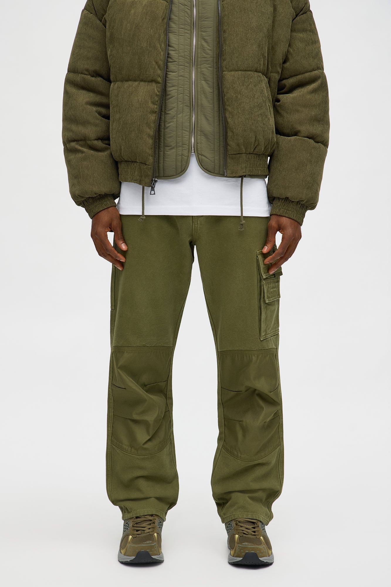 Straight Work Site Work Pant - Olive