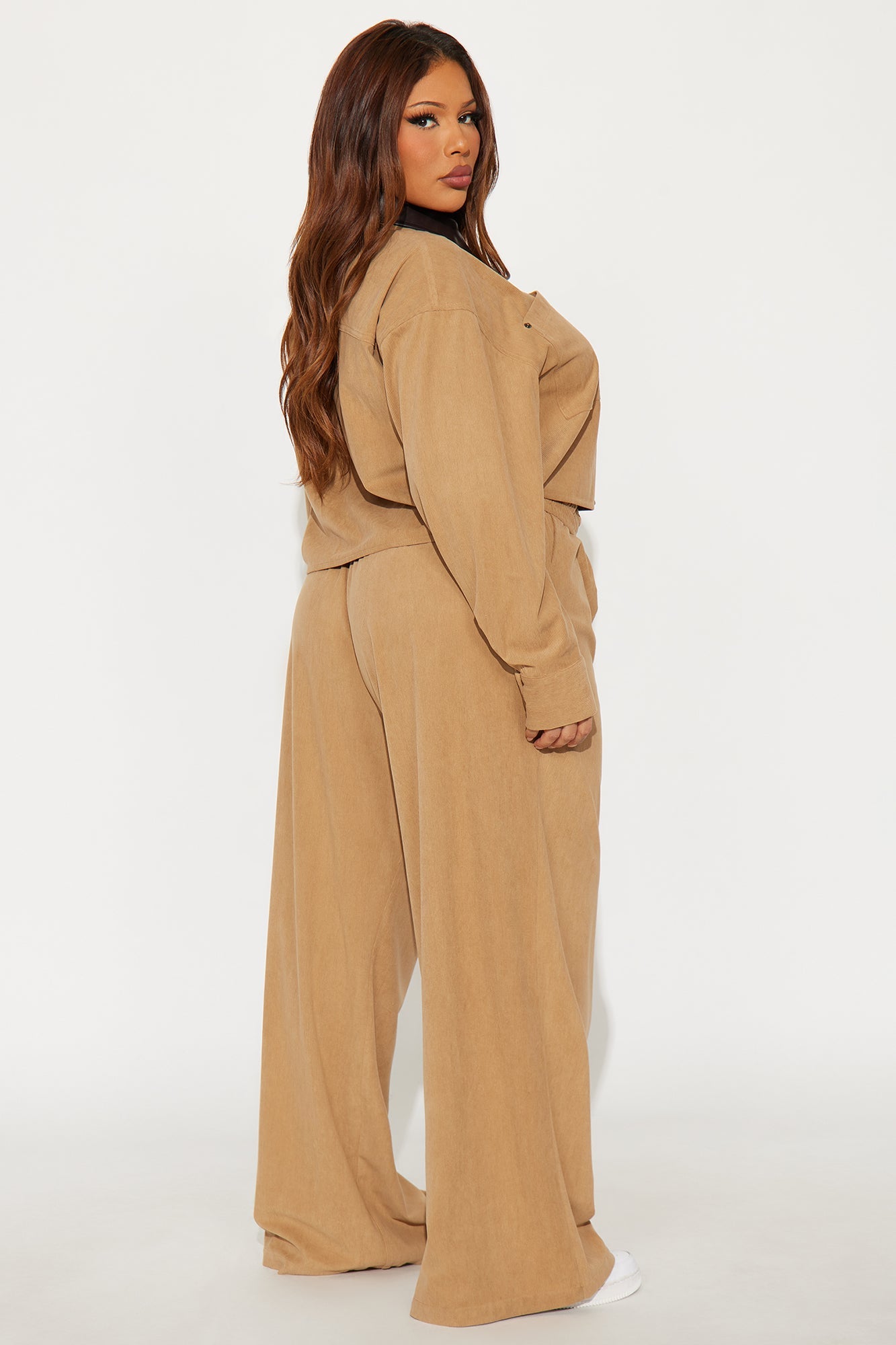 Taylor Corduroy Pant Set - Khaki