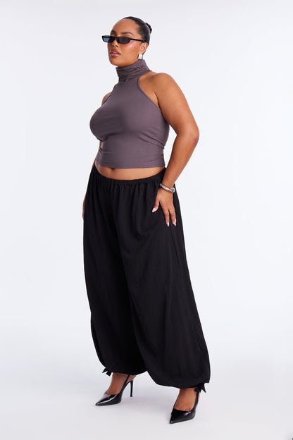 Boho Babe Balloon Pants 29″ - Black
