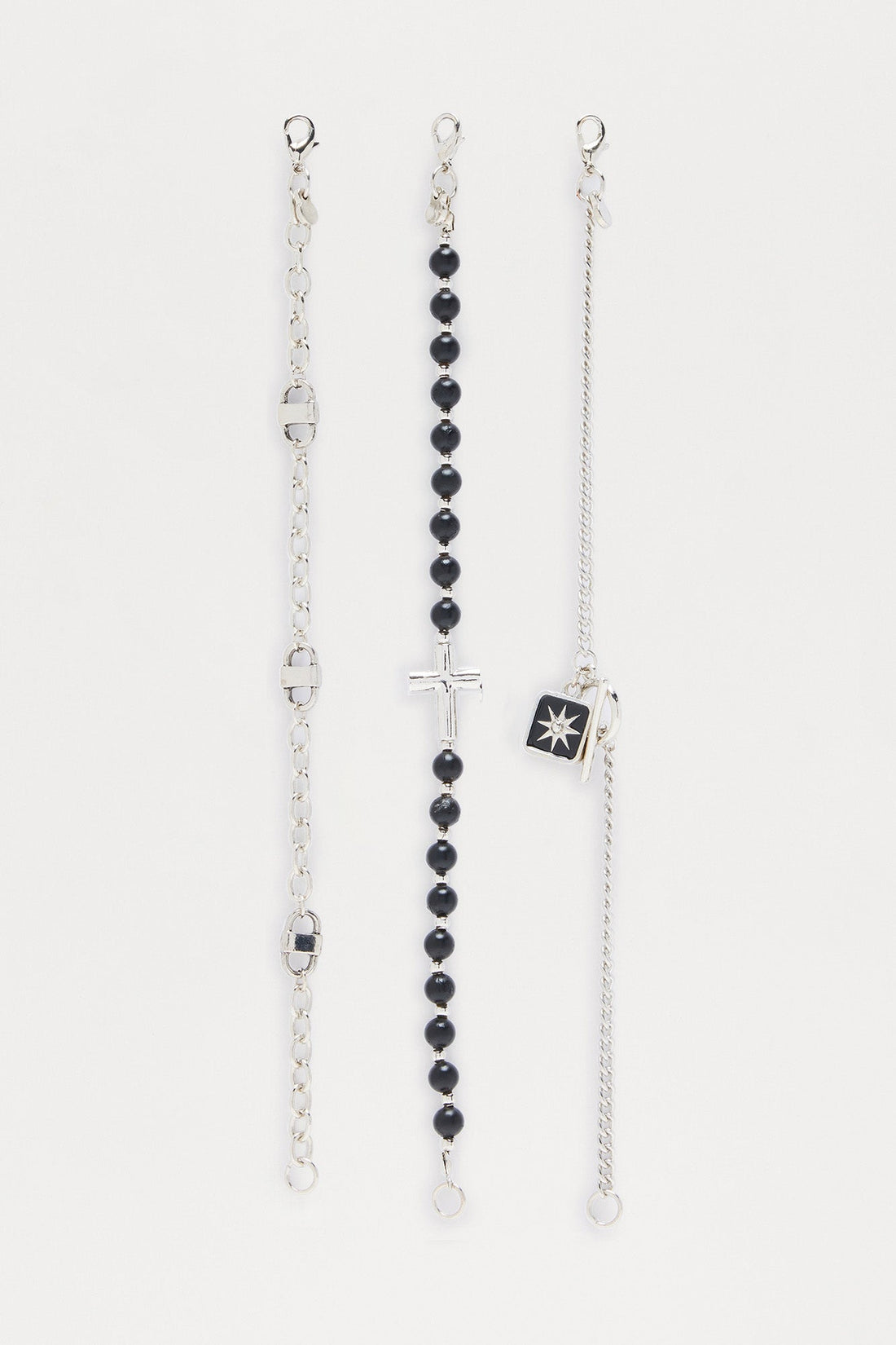 Stay United Bracelet Set - Silver