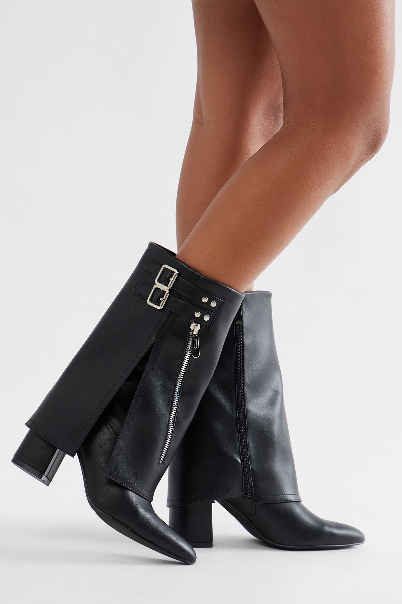 Bode Hardware Overlay Boots - Black