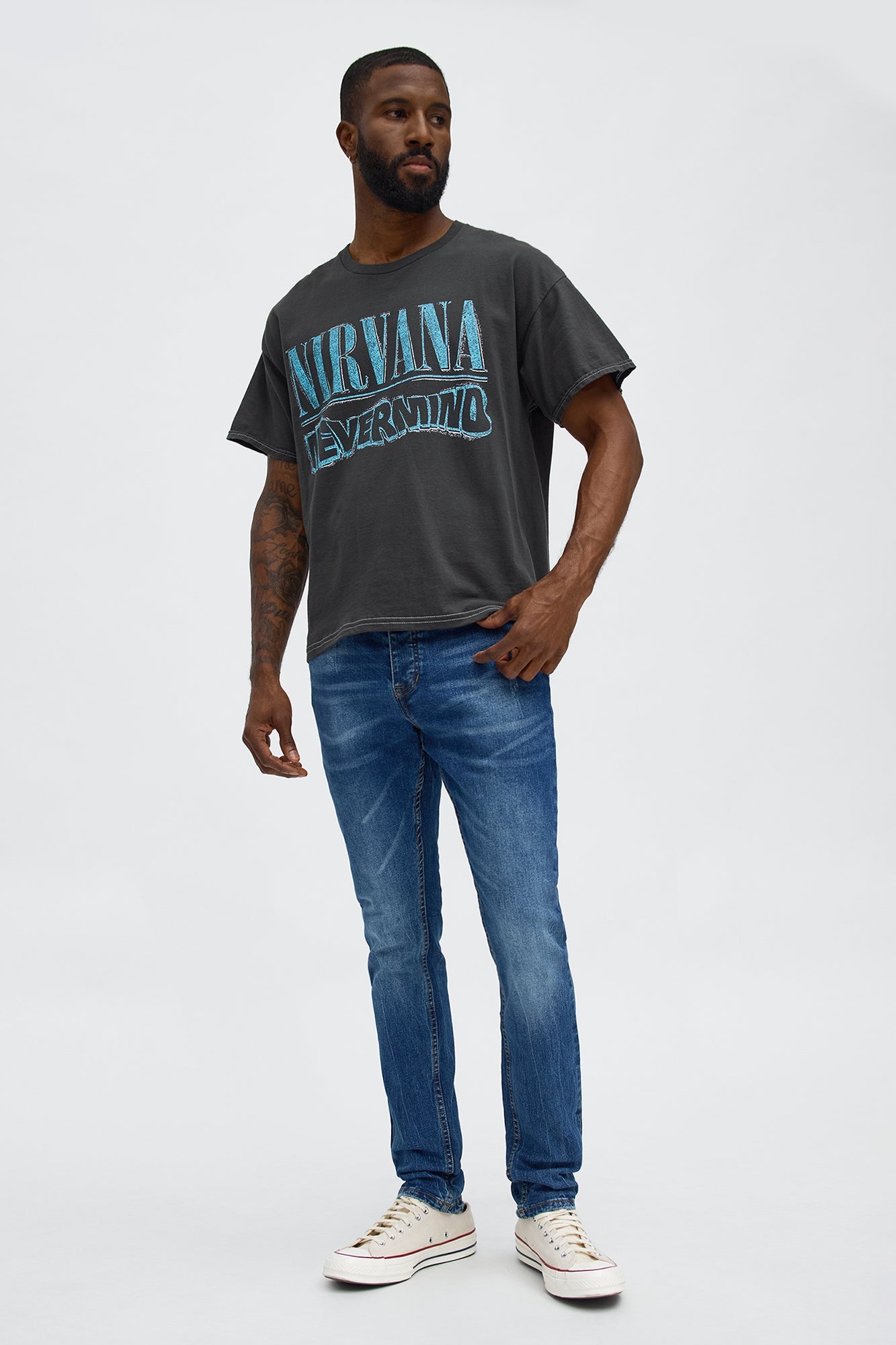 Skinny Hit The Stage Jean - Medium Blue Wash