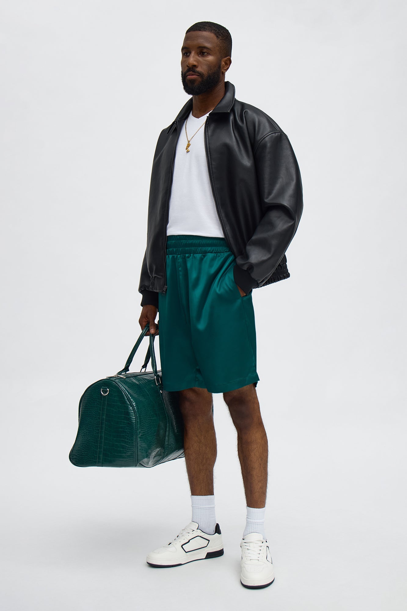 Tribeca Gloss Short - Green