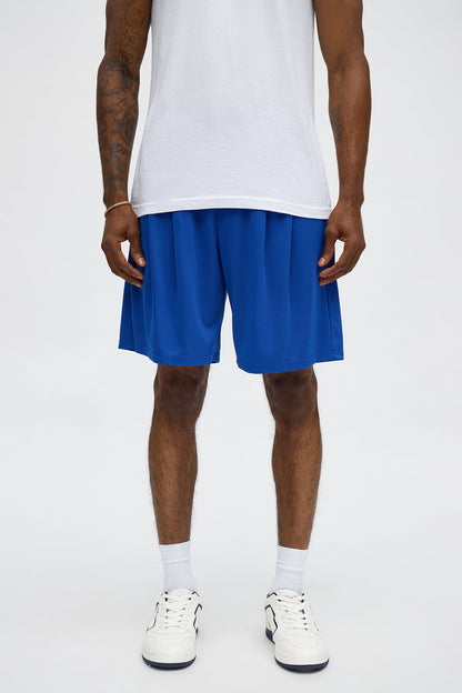 Easy Flow Pleated Short - Blue